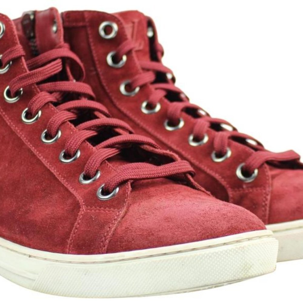 Louis Vuitton Rare High Top World Peace Sign Varsi